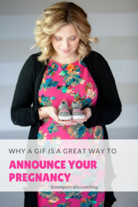 why a gif is a great way to announce your pregnancy
