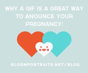 Why a gif is a great way to ANOUNCE your pregnancy!