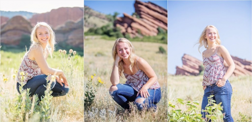 Senior Portraits at Red Rocks